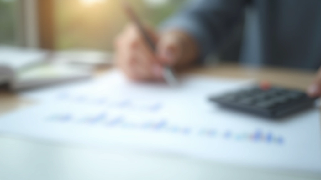 Detailed spreadsheet showing asset tracking with savings account, investment portfolio, and property values calculated