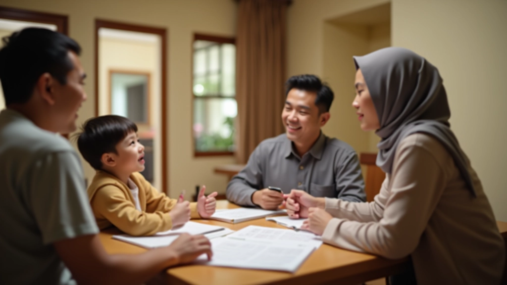 Family financial discussion